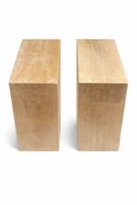 Hand-Carved Wooden Bookends – Classic Decorative Book Holder - Image 6