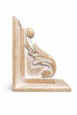 Hand-Carved Wooden Bookends – Classic Decorative Book Holder - Image 4