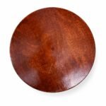 Wooden Pedestal Side Table – Slim Accent Stand for Living Room & Sofa - Image 7