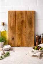 Mango Wood Chopping Board – Solid Wooden Kitchen Cutting & Serving Board