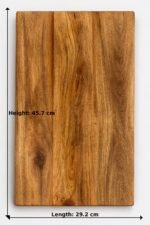 Mango Wood Chopping Board – Solid Wooden Kitchen Cutting & Serving Board - Image 4