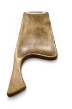 Mango Wood Serving Platter with Handle – Long Wooden Cheese & Serving Board - Image 2