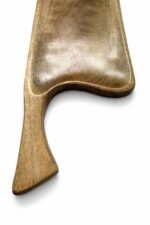 Mango Wood Serving Platter with Handle – Long Wooden Cheese & Serving Board - Image 5