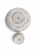 Wooden Bowl with Stand – Handcrafted Mango Wood Decorative Platter - Image 4