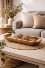 Handcrafted Mango Wood Tray – Natural Rectangular Serving & Table Decor Piece - Image 8