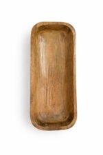 Handcrafted Mango Wood Tray – Natural Rectangular Serving & Table Decor Piece - Image 6
