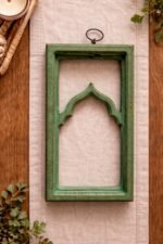 Sage Green Arch Wall Frame Set of 5 – Decorative Wall Art Panels - Image 6