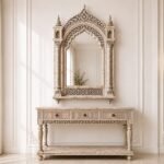 Jaipur Arch Console & Mirror Set