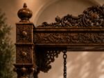 The Heritage Verandah Swing | Luxury Hand-Carved Teak Wood Statement Swing - Image 6