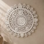 Lotus Heritage Wall Panel | Distressed White