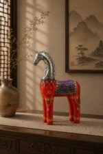 Royal Stallion Collection | Handcrafted Decorative Horse Sculpture Set - Image 4
