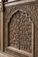 Aravali Heritage Trunk – Luxury Hand-Carved Solid Wood Storage Trunk - Image 5