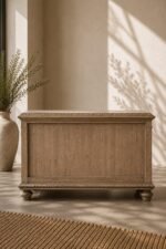Aravali Heritage Trunk – Luxury Hand-Carved Solid Wood Storage Trunk - Image 6