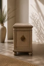 Aravali Heritage Trunk – Luxury Hand-Carved Solid Wood Storage Trunk - Image 4