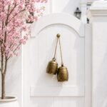 Antique Finish Hanging Bells Set – Rustic Metal Garden & Home Décor