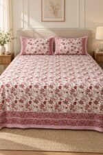 Rose Meadow Cotton Bedsheet Set