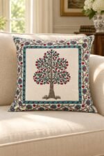 Teal Tree Cotton Cushion Covers — Set of 5