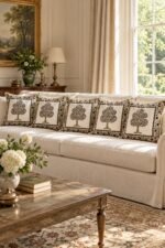 Olive Tree Cotton Cushion Covers — Set of 5 - Image 2