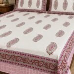 Gulnaar Botanical Cotton Bedsheet Set