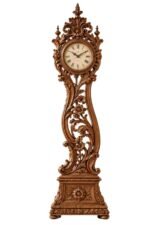 The Belgravia Heritage Longcase Clock | Hand-Carved Wooden Grandfather Clock - Image 2
